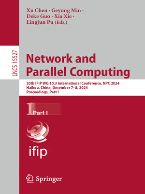 cover image of Network and Parallel Computing